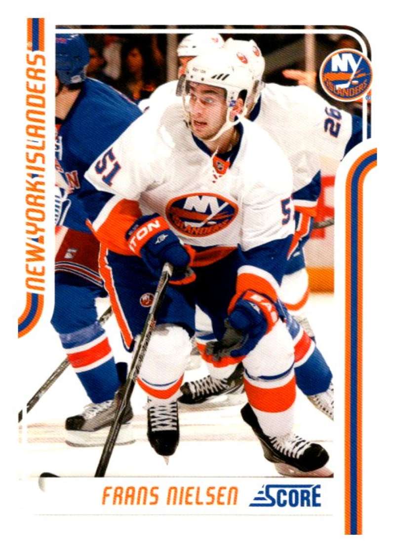 2011-12 Score Glossy #295 Frans Nielsen  New York Islanders  V95138 Image 1