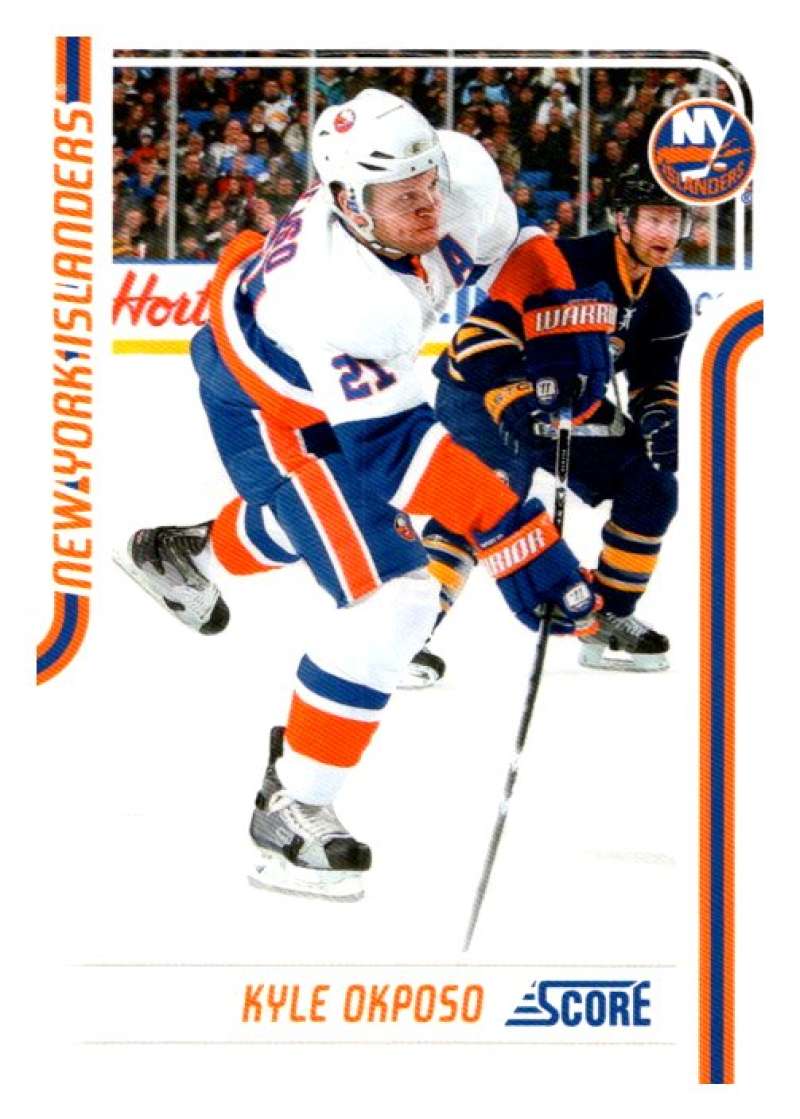 2011-12 Score Glossy #296 Kyle Okposo  New York Islanders  V95139 Image 1