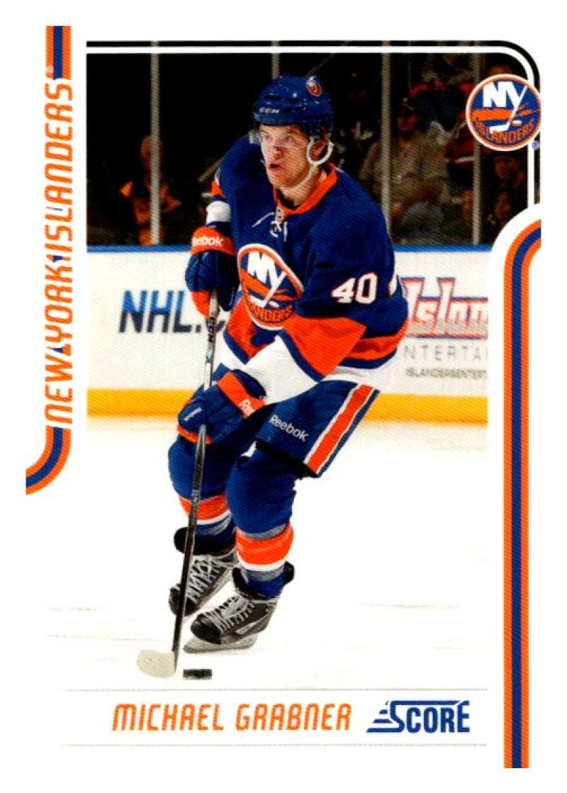 2011-12 Score Glossy #298 Michael Grabner  New York Islanders  V95140 Image 1