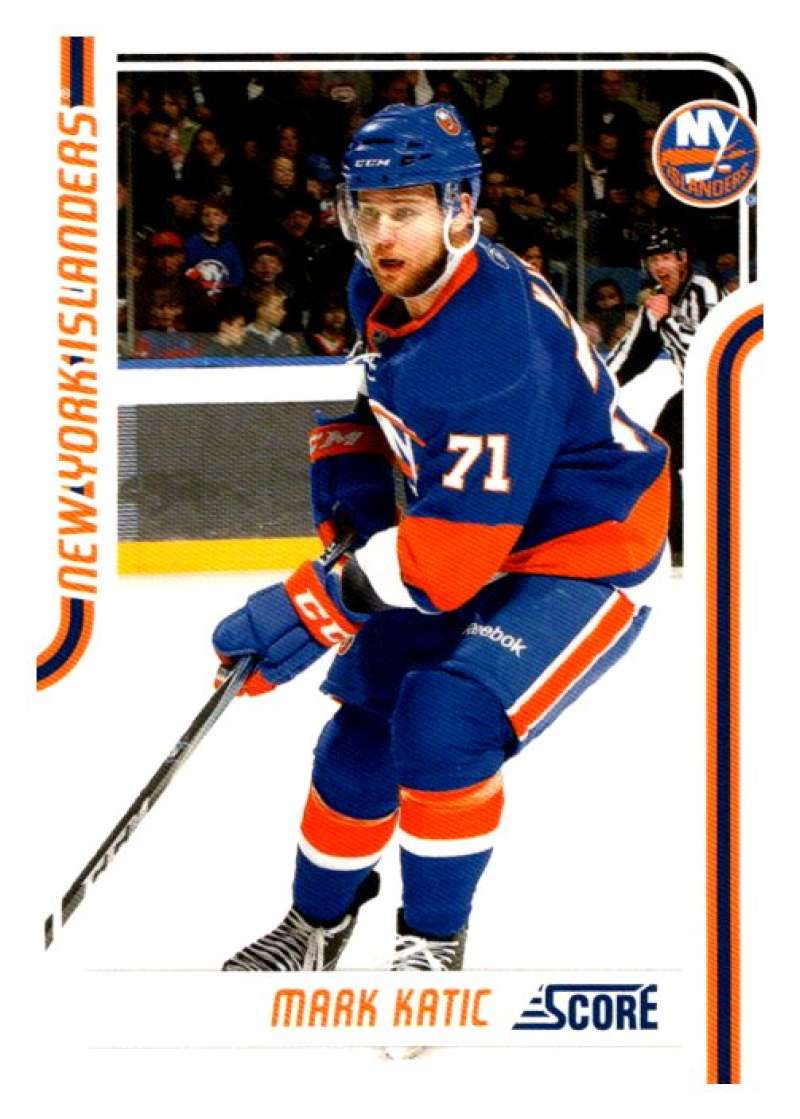 2011-12 Score Glossy #302 Mark Katic  New York Islanders  V95144 Image 1