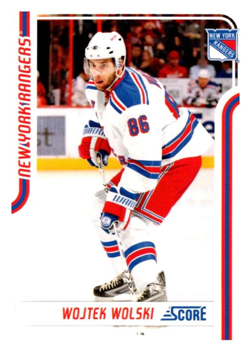 2011-12 Score Glossy #307 Wojtek Wolski  New York Rangers  V95148 Image 1