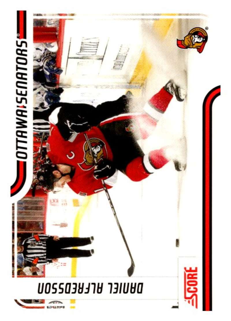 2011-12 Score Glossy #322 Daniel Alfredsson  Ottawa Senators  V95157 Image 1
