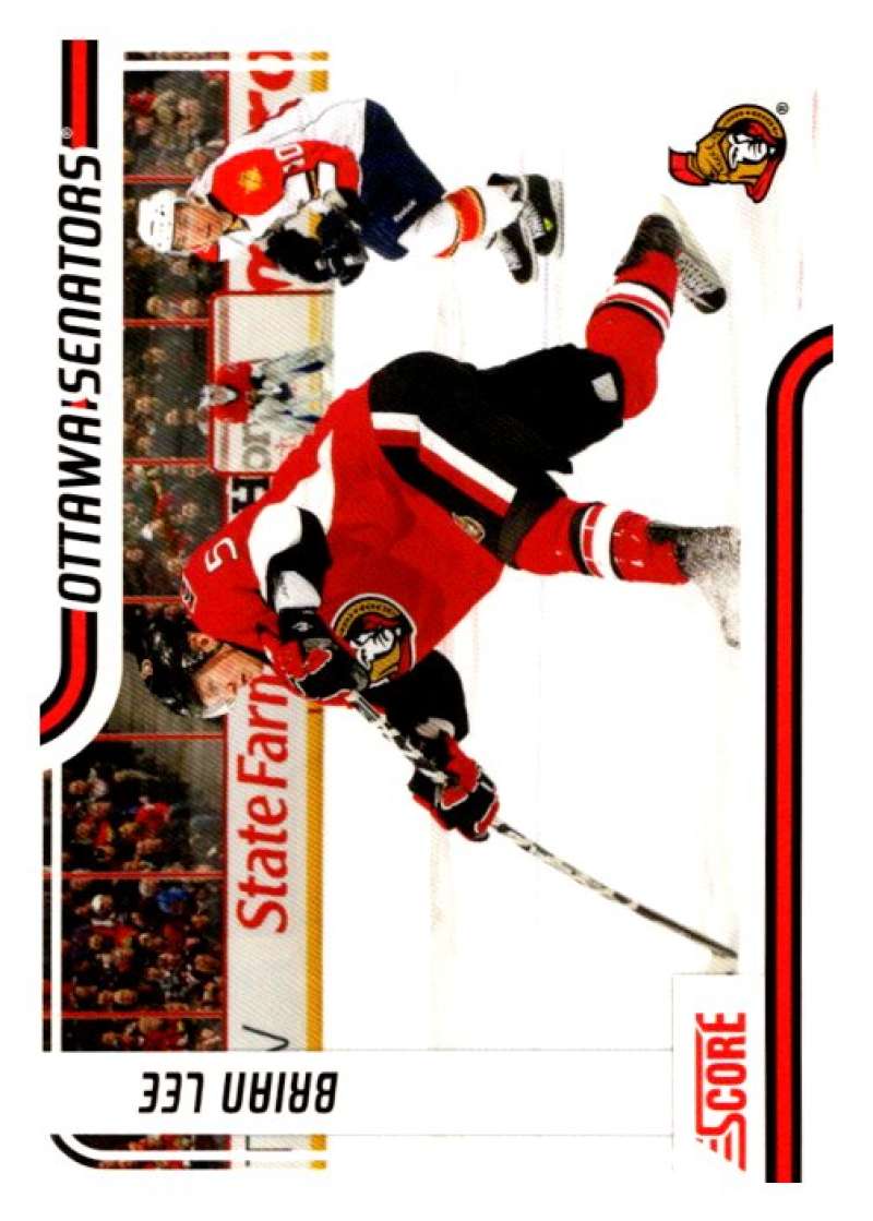 2011-12 Score Glossy #329 Brian Lee  Ottawa Senators  V95163 Image 1