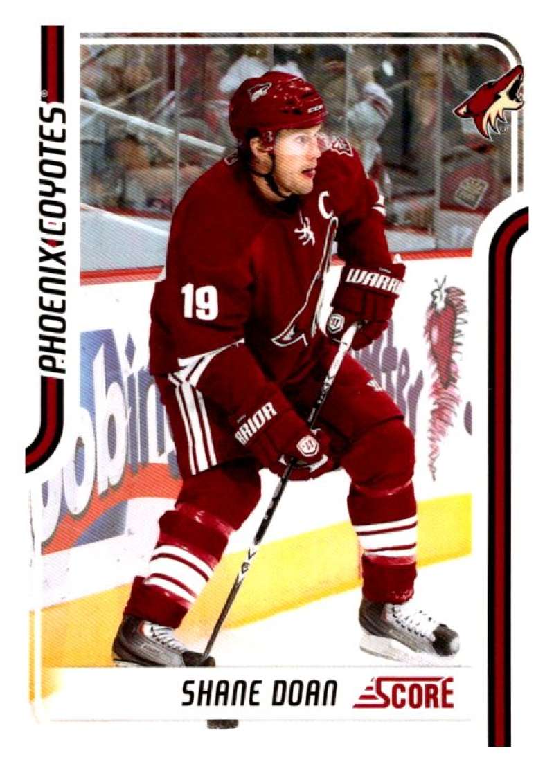 2011-12 Score Glossy #351 Shane Doan  Phoenix Coyotes  V95177 Image 1