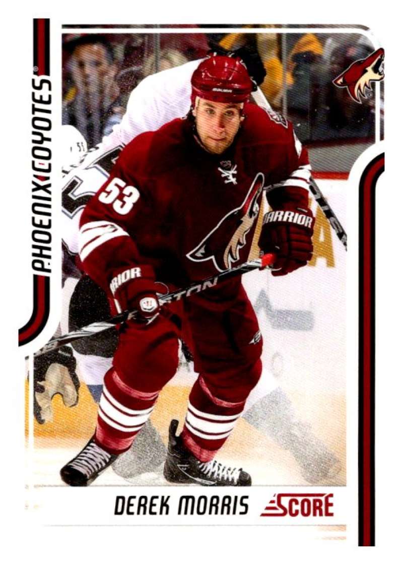 2011-12 Score Glossy #361 Derek Morris  Phoenix Coyotes  V95185 Image 1
