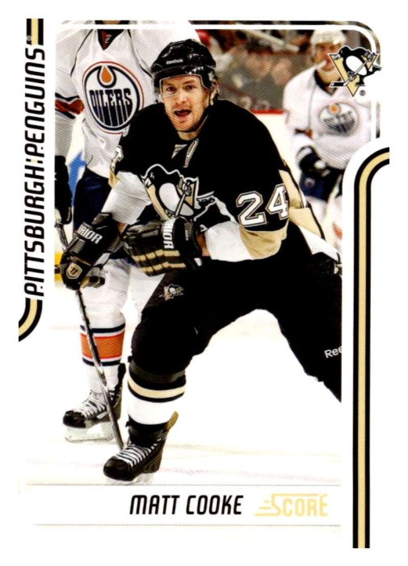 2011-12 Score Glossy #371 Matt Cooke  Pittsburgh Penguins  V95194 Image 1