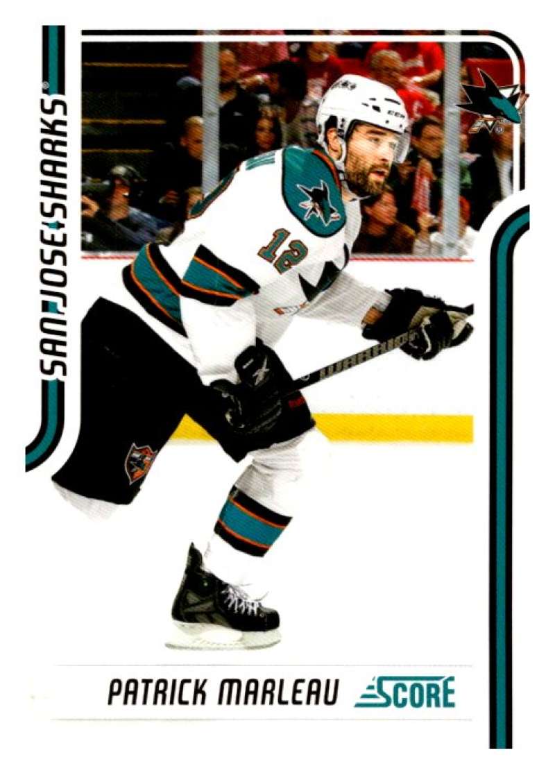 2011-12 Score Glossy #383 Patrick Marleau  San Jose Sharks  V95198 Image 1