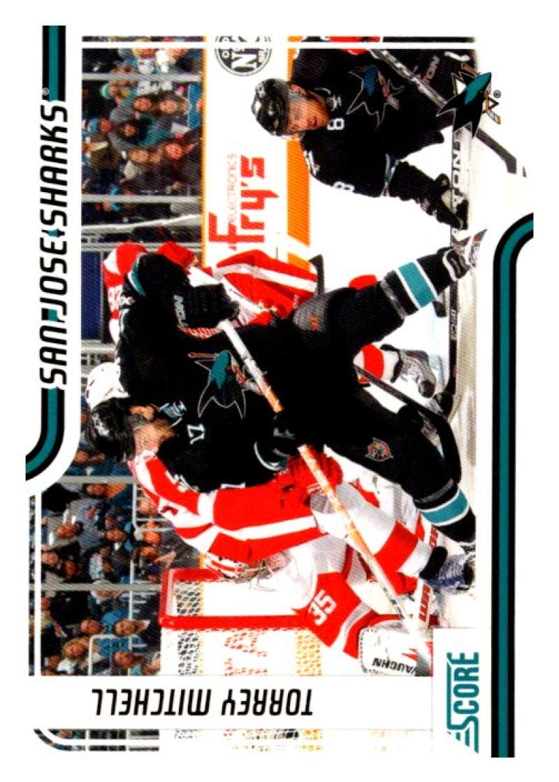 2011-12 Score Glossy #387 Torrey Mitchell  San Jose Sharks  V95200 Image 1