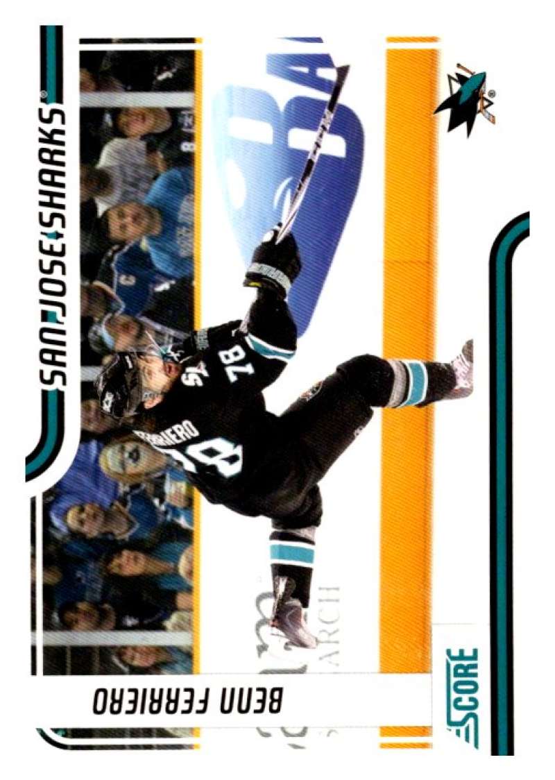 2011-12 Score Glossy #388 Benn Ferriero  San Jose Sharks  V95201 Image 1
