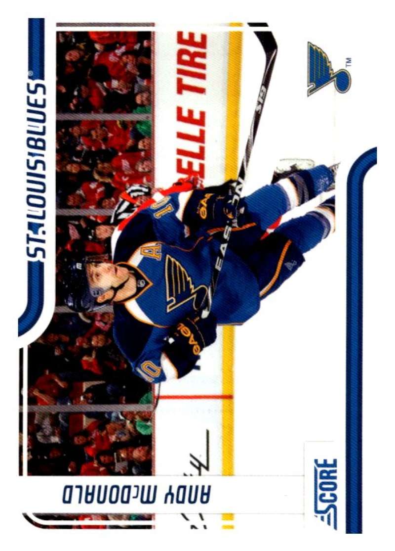 2011-12 Score Glossy #396 Andy McDonald  St. Louis Blues  V95205 Image 1