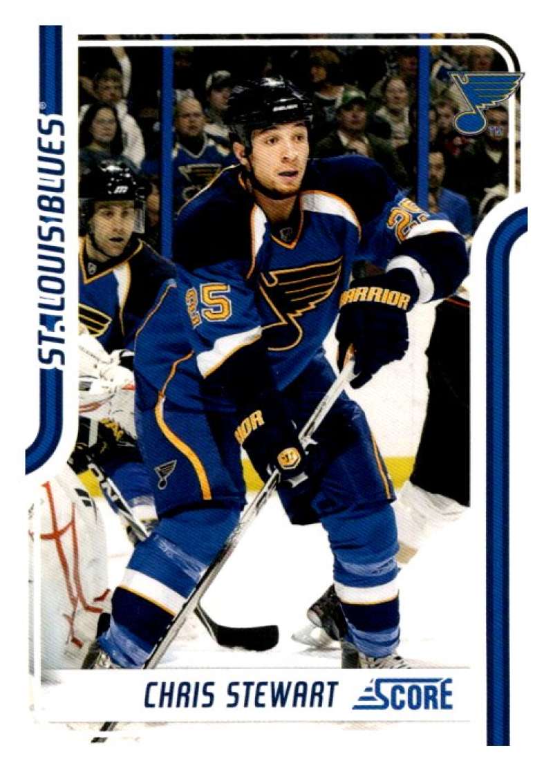 2011-12 Score Glossy #398 Chris Stewart  St. Louis Blues  V95207 Image 1