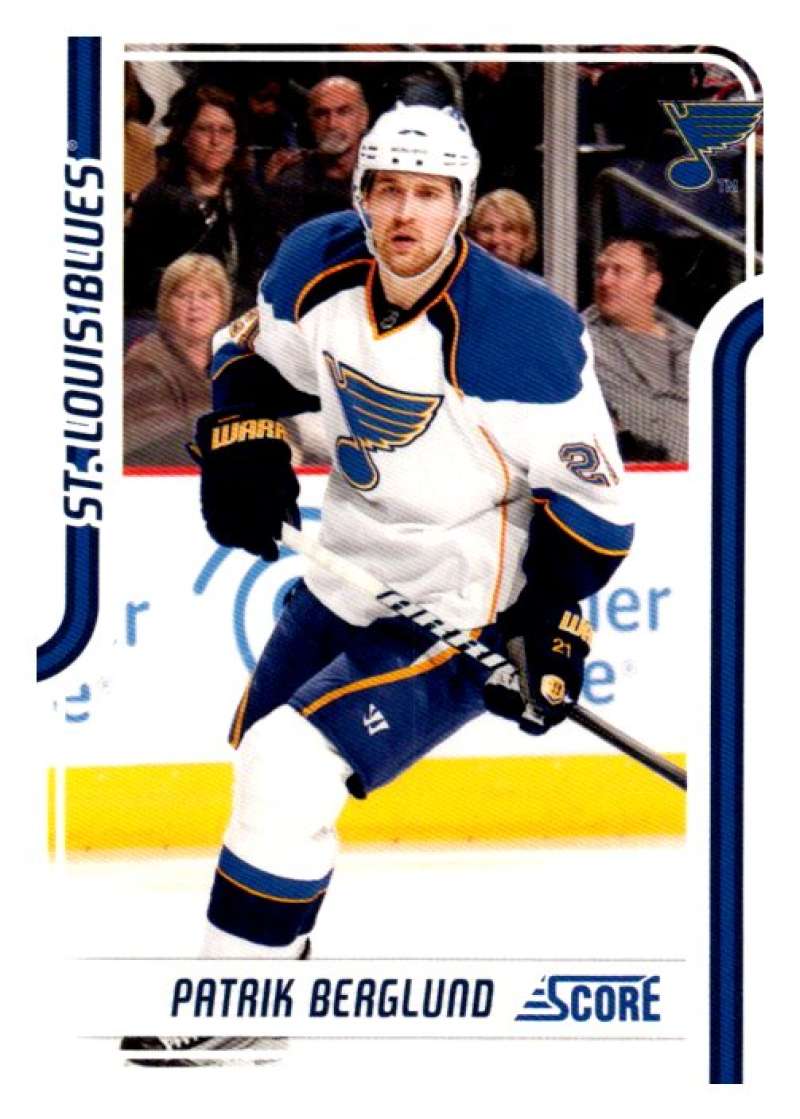 2011-12 Score Glossy #401 Patrik Berglund  St. Louis Blues  V95209 Image 1