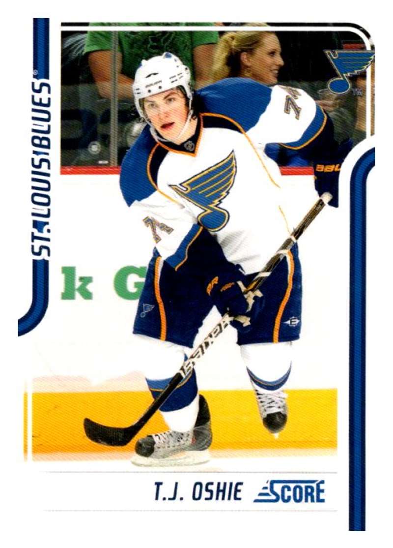 2011-12 Score Glossy #403 T.J. Oshie  St. Louis Blues  V95211 Image 1