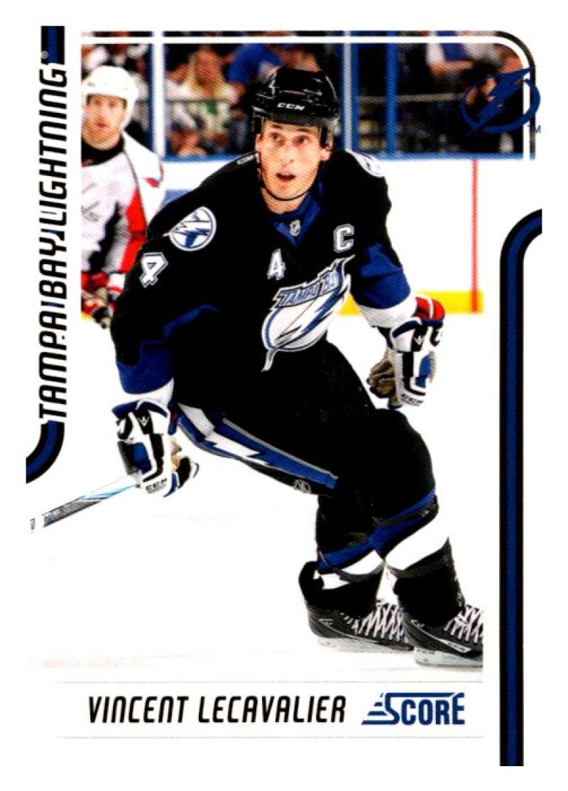 2011-12 Score Glossy #411 Vincent Lecavalier  Tampa Bay Lightning  V95215 Image 1