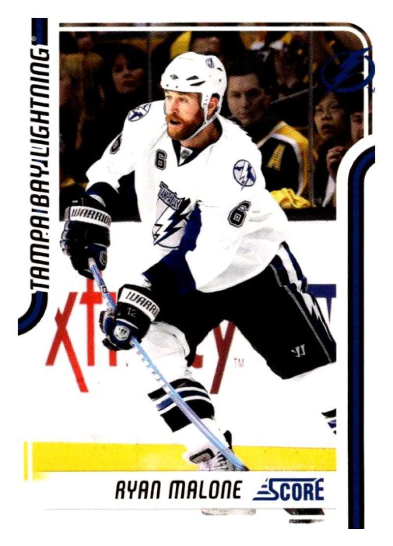 2011-12 Score Glossy #417 Ryan Malone  Tampa Bay Lightning  V95219 Image 1