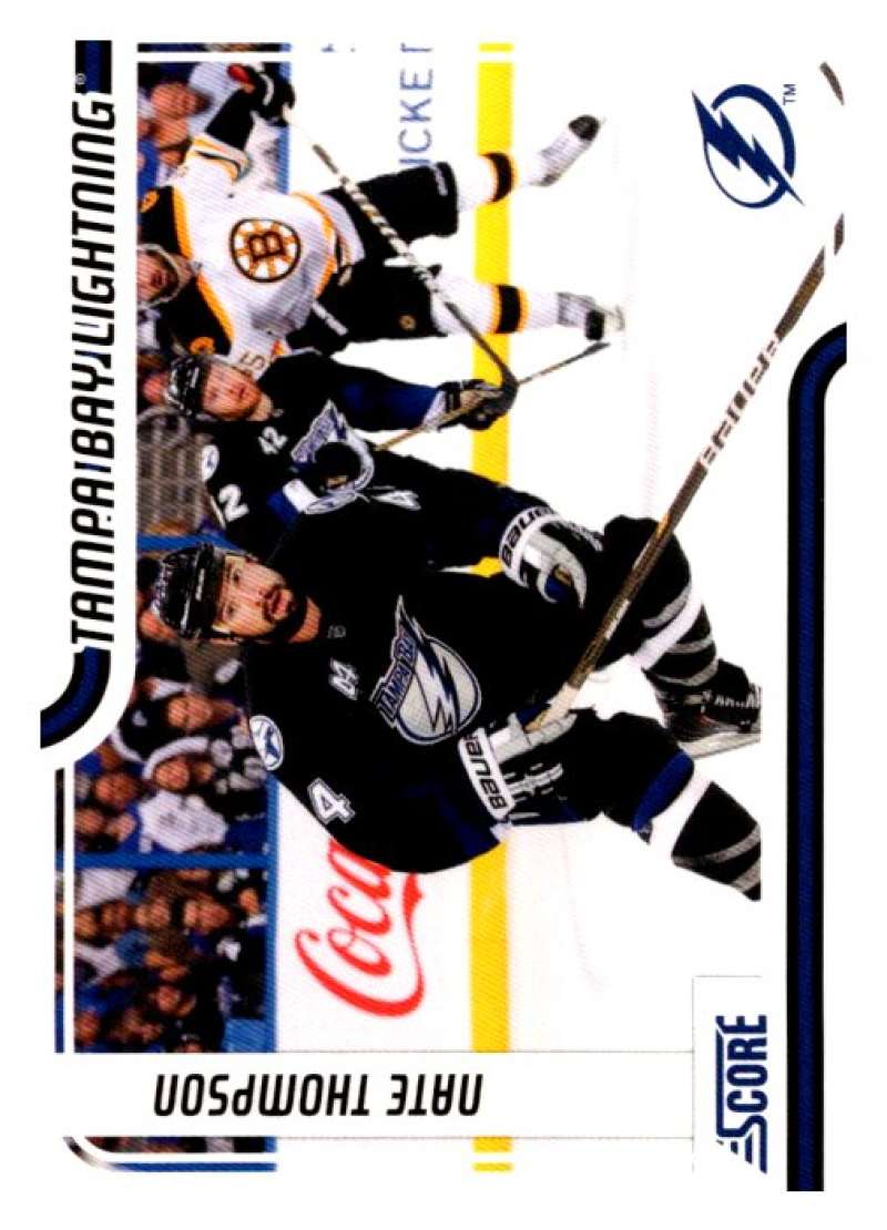 2011-12 Score Glossy #418 Nate Thompson  Tampa Bay Lightning  V95220 Image 1