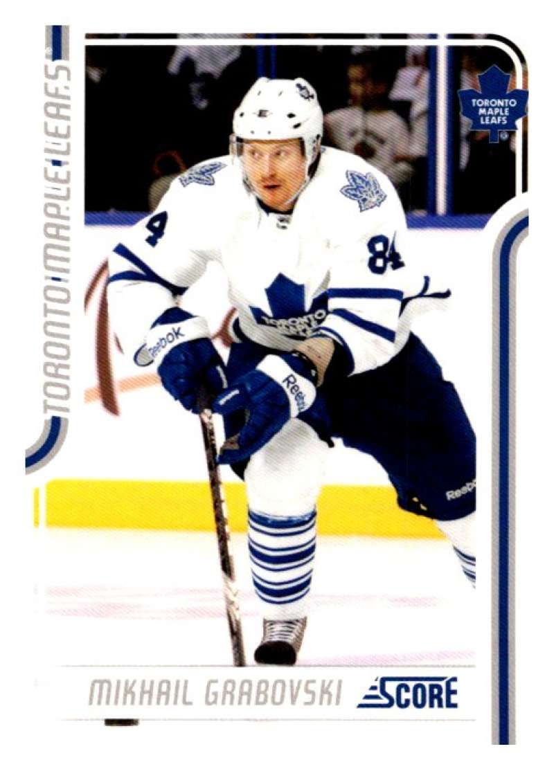 2011-12 Score Glossy #433 Mikhail Grabovski  Toronto Maple Leafs  V95233 Image 1