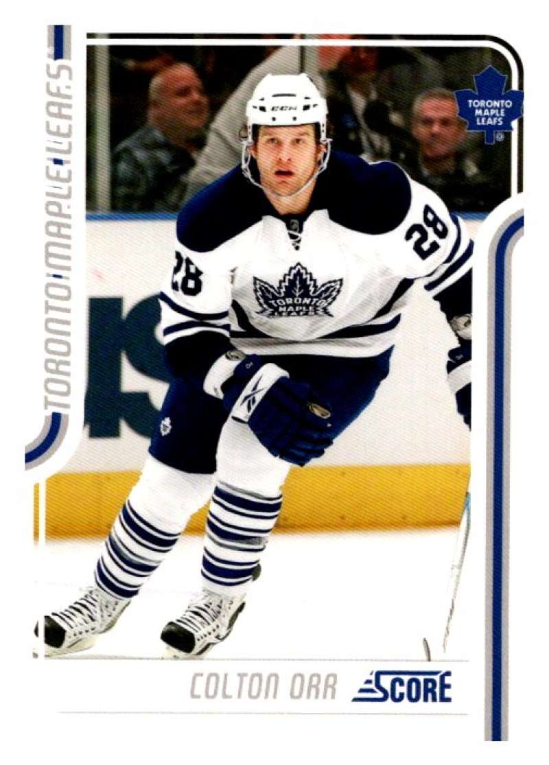 2011-12 Score Glossy #434 Colton Orr  Toronto Maple Leafs  V95234 Image 1