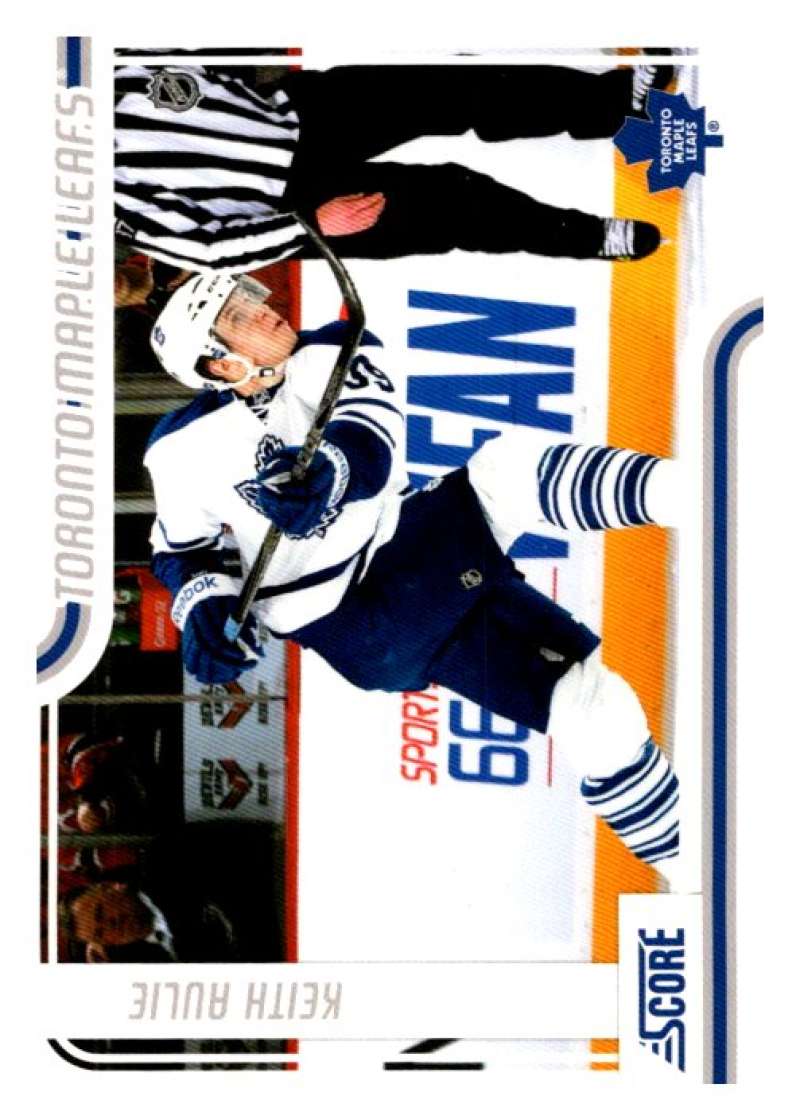 2011-12 Score Glossy #438 Keith Aulie  Toronto Maple Leafs  V95235 Image 1