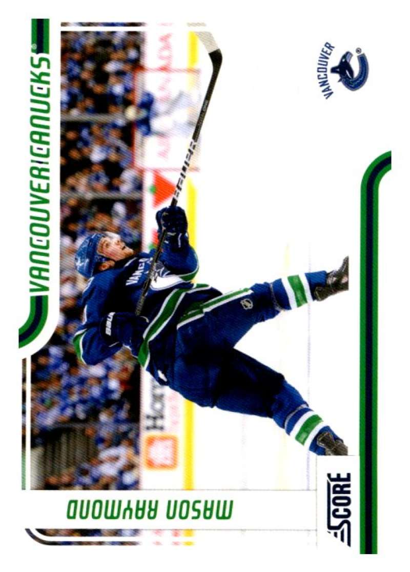 2011-12 Score Glossy #444 Mason Raymond  Vancouver Canucks  V95237 Image 1