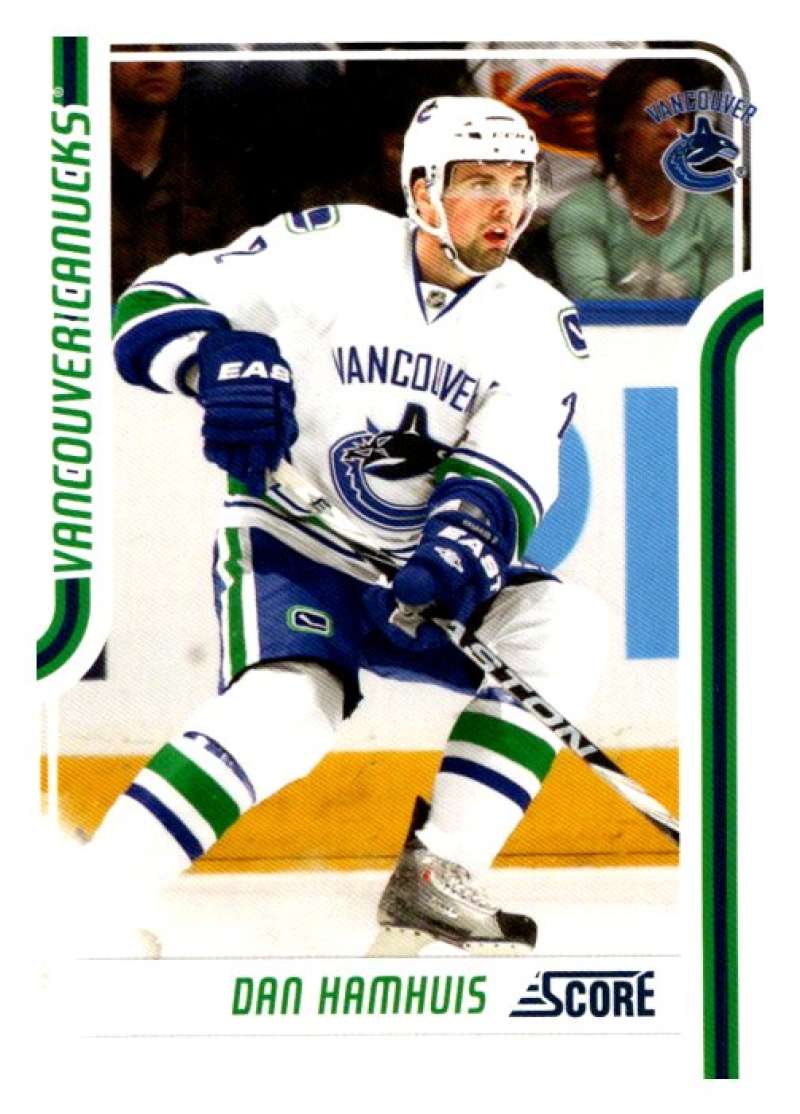 2011-12 Score Glossy #450 Dan Hamhuis  Vancouver Canucks  V95239 Image 1