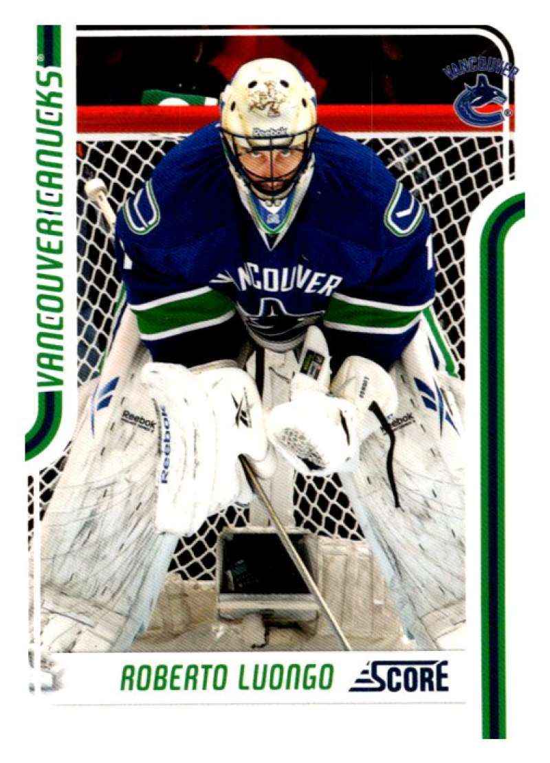 2011-12 Score Glossy #455 Roberto Luongo  Vancouver Canucks  V95241 Image 1