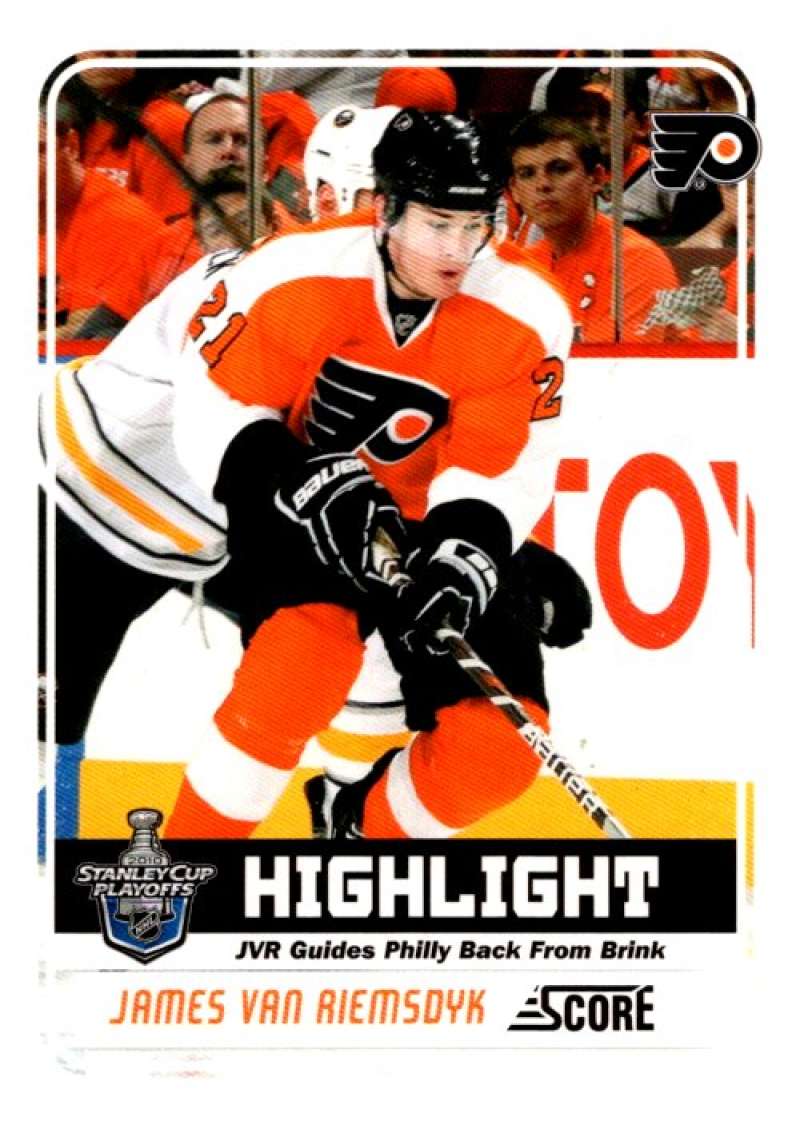2011-12 Score Glossy #489 James van Riemsdyk  Philadelphia Flyers  V95265 Image 1
