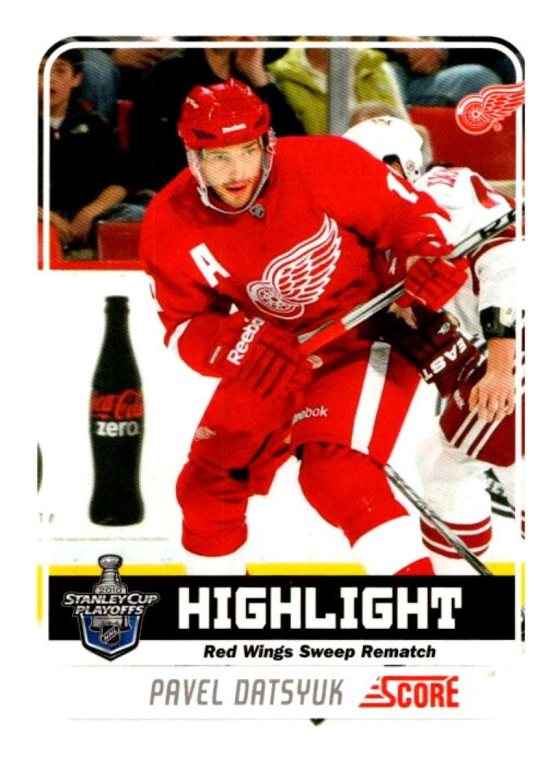 2011-12 Score Glossy #492 Pavel Datsyuk  Detroit Red Wings  V95268 Image 1