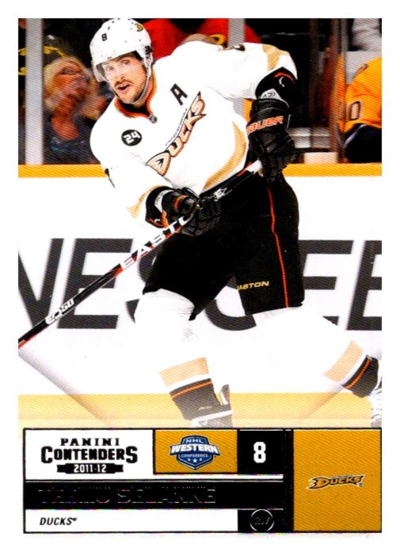 2011-12 Playoff Contenders #8 Teemu Selanne  Anaheim Ducks  V93086 Image 1