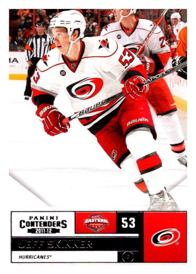 2011-12 Playoff Contenders #53 Jeff Skinner  Carolina Hurricanes  V93108 Image 1