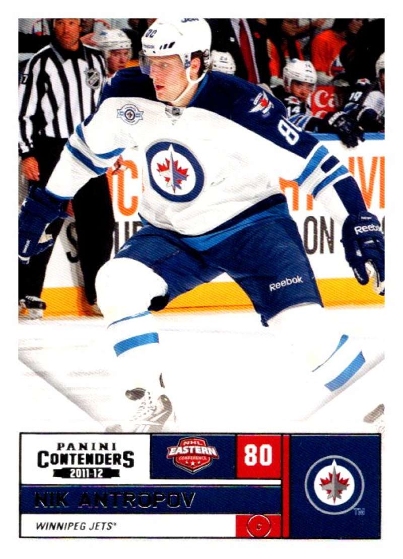 2011-12 Playoff Contenders #80 Nik Antropov  Winnipeg Jets  V93130 Image 1