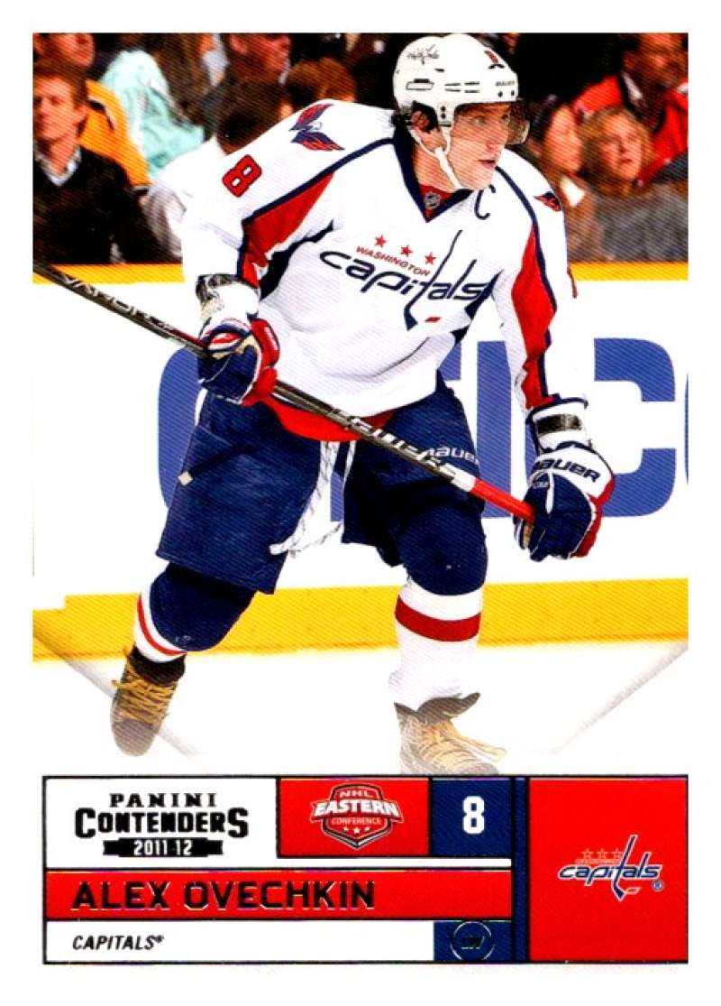 2011-12 Playoff Contenders #98 Alex Ovechkin  Washington Capitals  V93146 Image 1