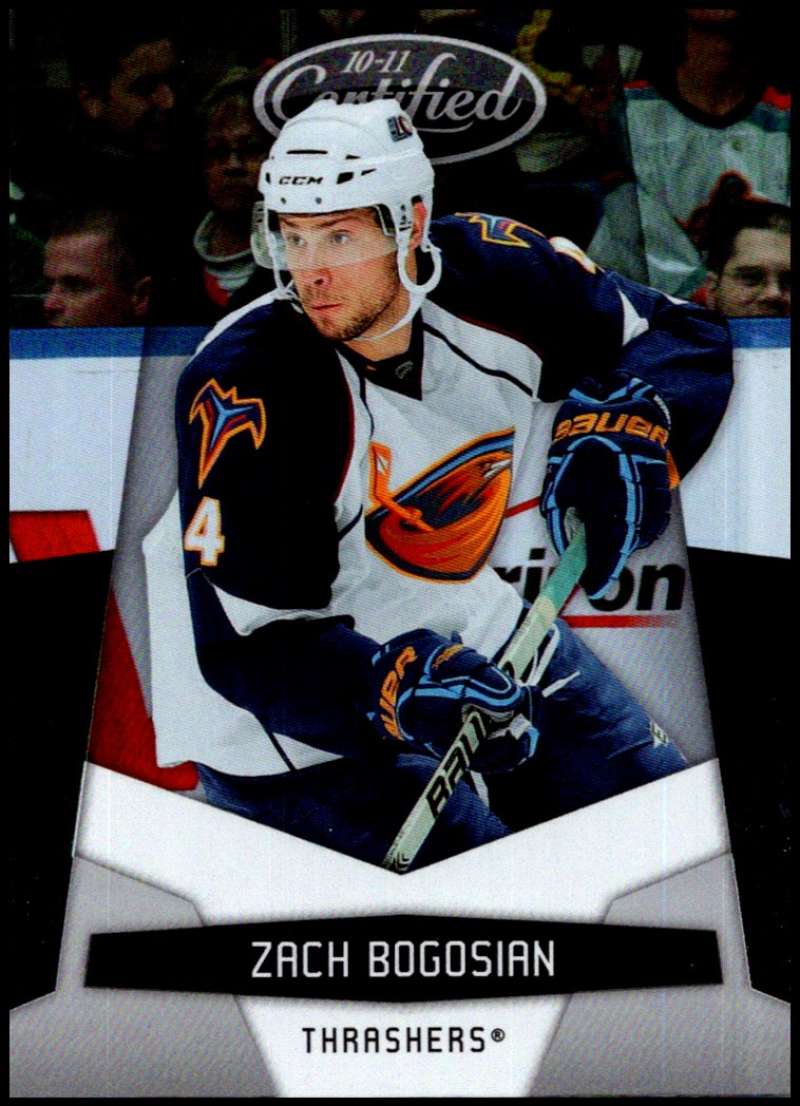 2010-11 Panini Certified #7 Zach Bogosian  Atlanta Thrashers  V93268 Image 1