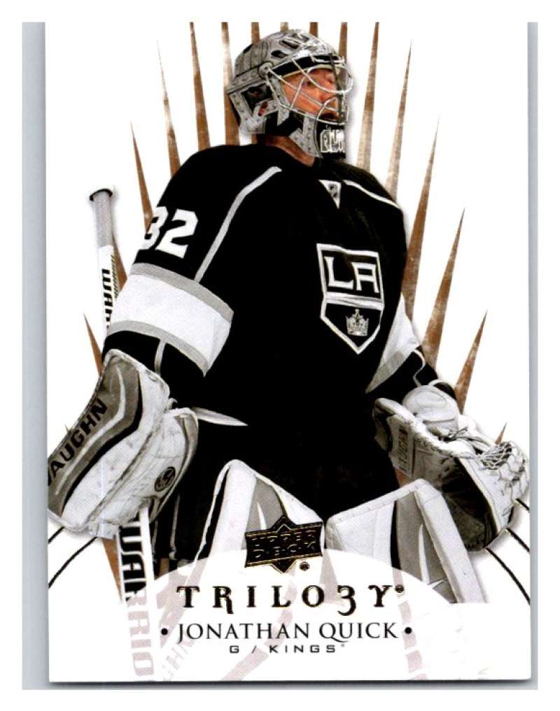 2014-15 Upper Deck Trilogy #5 Jonathan Quick  Los Angeles Kings  V94400 Image 1