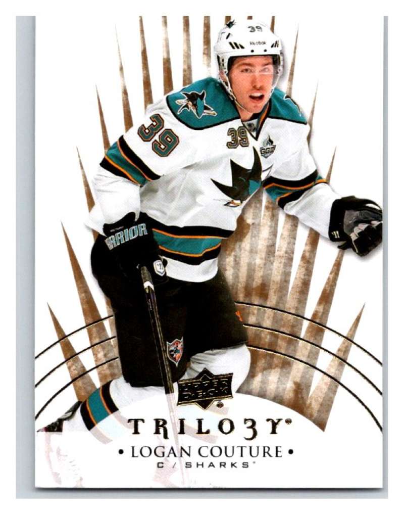 2014-15 Upper Deck Trilogy #41 Logan Couture  San Jose Sharks  V94422 Image 1