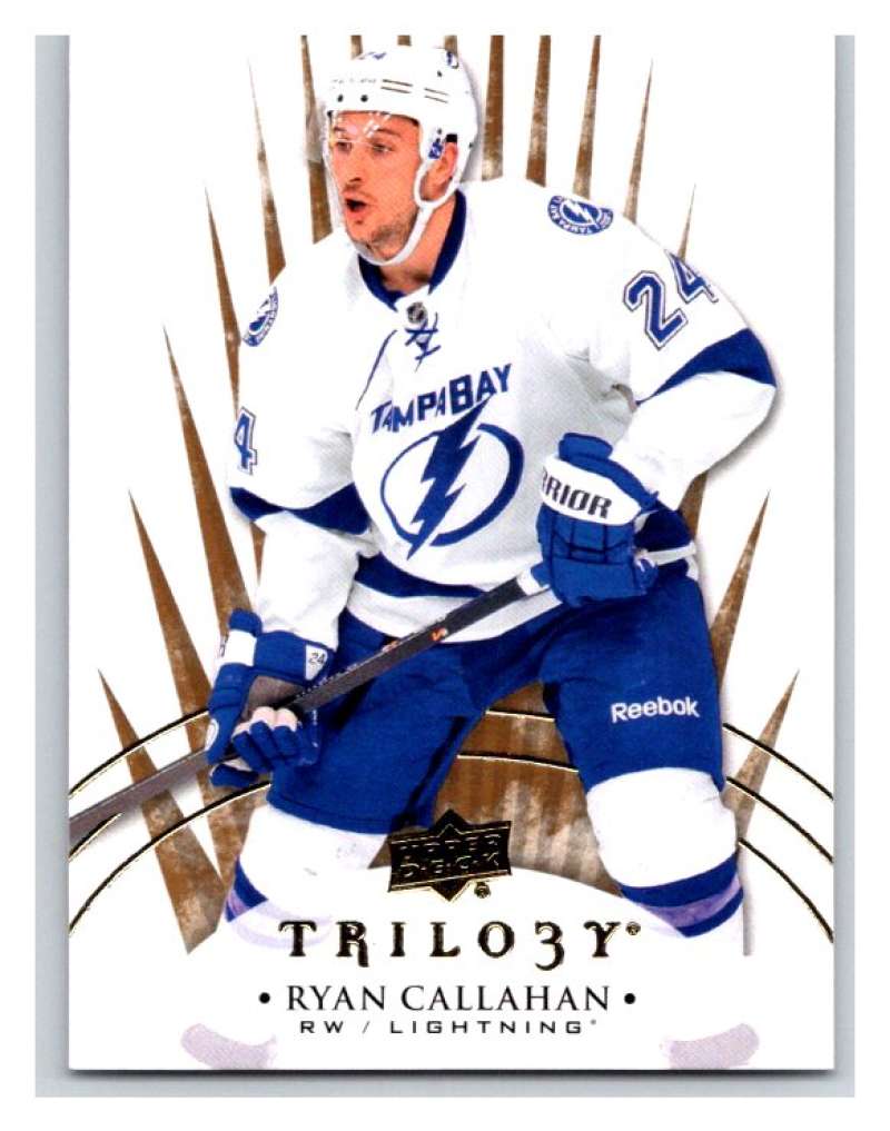 2014-15 Upper Deck Trilogy #68 Ryan Callahan  Tampa Bay Lightning  V94438 Image 1