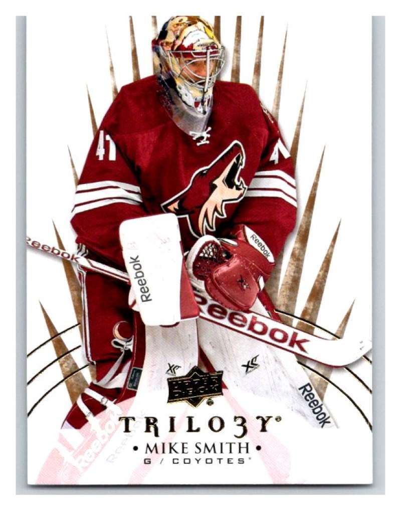 2014-15 Upper Deck Trilogy #85 Mike Smith  Arizona Coyotes  V94448 Image 1