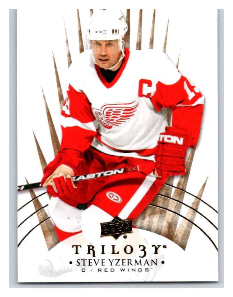 2014-15 Upper Deck Trilogy #100 Steve Yzerman  Detroit Red Wings  V94456 Image 1