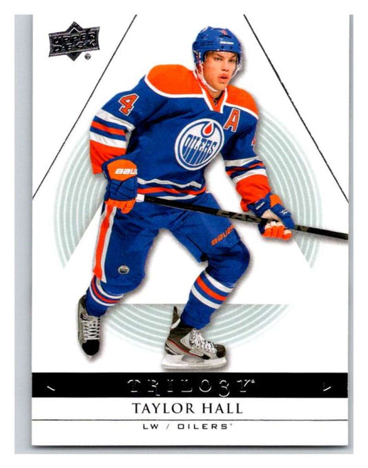 2013-14 Upper Deck Trilogy #42 Taylor Hall  Edmonton Oilers  V93867 Image 1