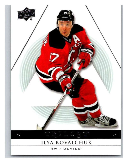 2013-14 Upper Deck Trilogy #58 Ilya Kovalchuk  New Jersey Devils  V93874 Image 1