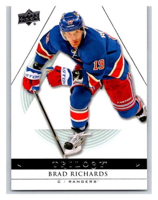 2013-14 Upper Deck Trilogy #64 Brad Richards  New York Rangers  V93876 Image 1