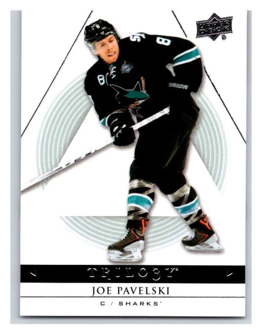 2013-14 Upper Deck Trilogy #82 Joe Pavelski  San Jose Sharks  V93888 Image 1