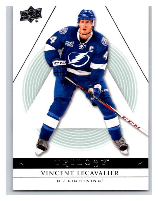 2013-14 Upper Deck Trilogy #90 Vincent Lecavalier  Tampa Bay Lightning  V93894 Image 1