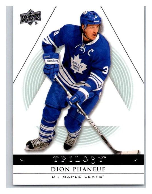 2013-14 Upper Deck Trilogy #91 Dion Phaneuf  Toronto Maple Leafs  V93895 Image 1
