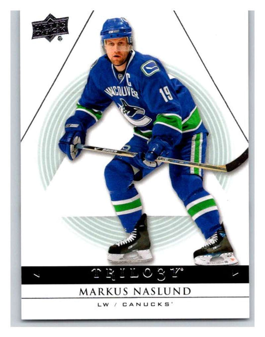 2013-14 Upper Deck Trilogy #93 Markus Naslund  Vancouver Canucks  V93897 Image 1