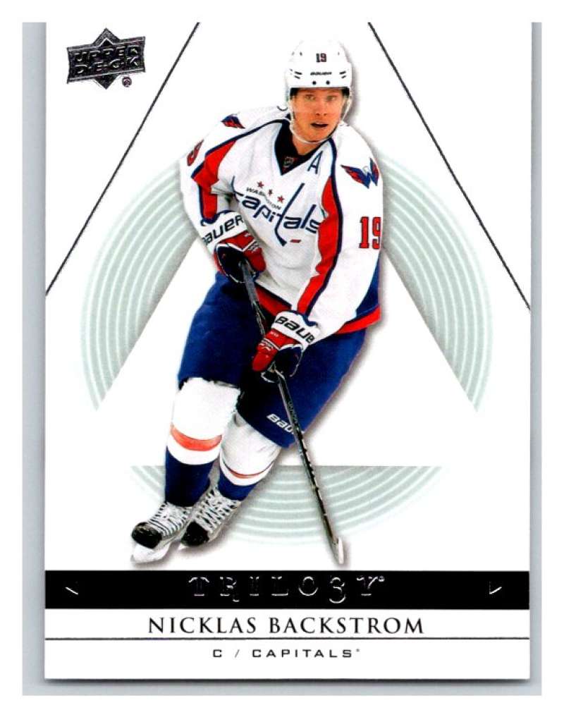 2013-14 Upper Deck Trilogy #98 Nicklas Backstrom  Washington Capitals  V93899 Image 1