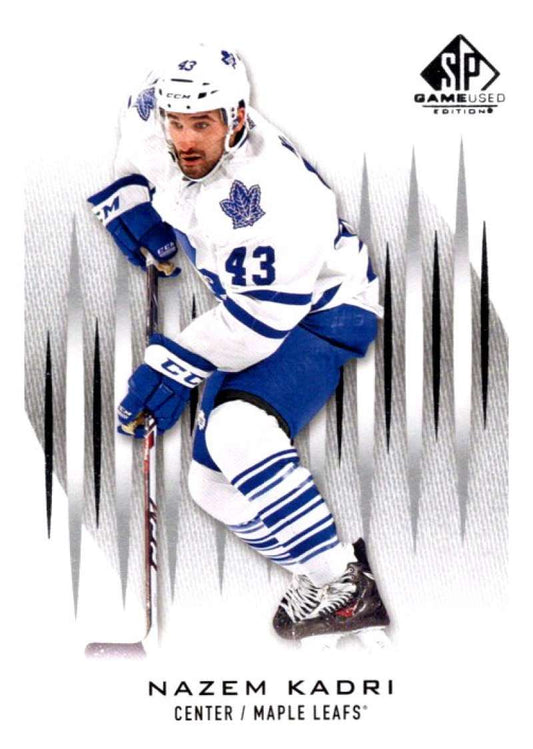 2013-14 Upper Deck SP Game Used #11 Nazem Kadri Maple Leafs  V92948 Image 1
