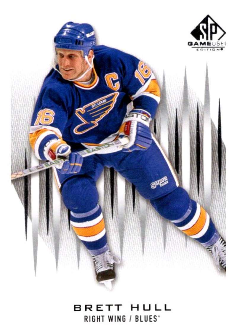 2013-14 Upper Deck SP Game Used #17 Brett Hull  St. Louis Blues  V92953 Image 1