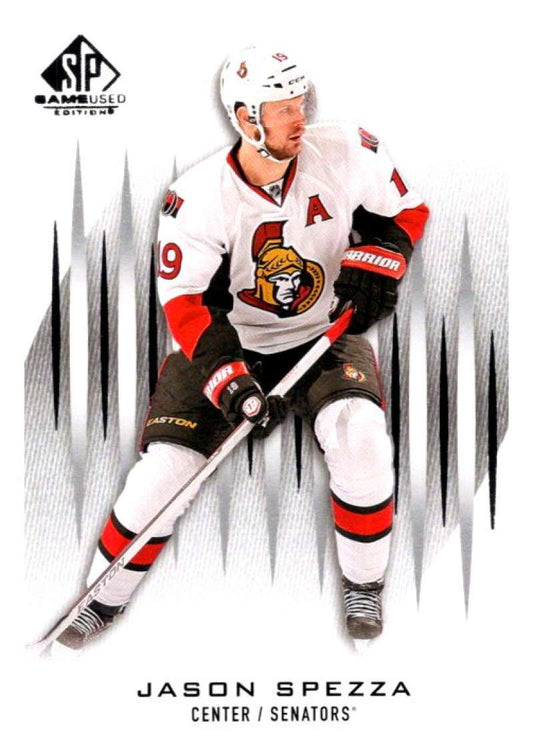 2013-14 Upper Deck SP Game Used #37 Jason Spezza  Ottawa Senators  V92968 Image 1