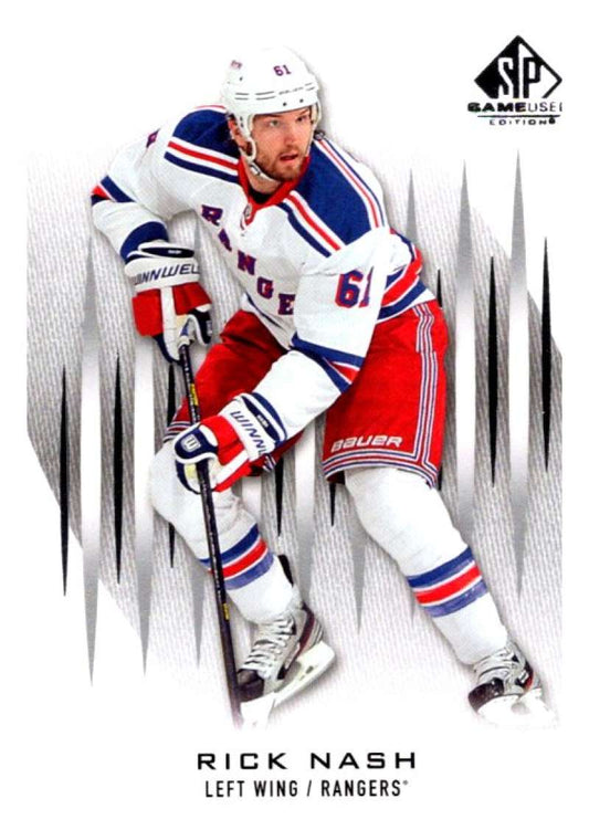 2013-14 Upper Deck SP Game Used #38 Rick Nash  New York Rangers  V92969 Image 1